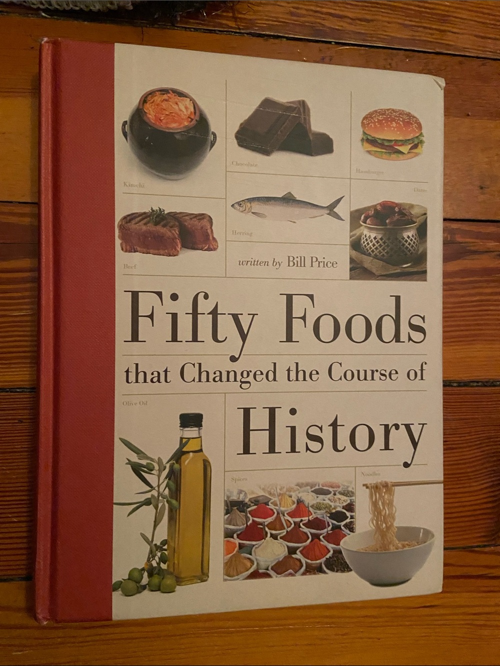 Fifty Foods Food History book historical KITCHEN fish noodles chocolate burger